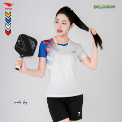 Áo Bóng Chuyền ,Cầu Lông ,Pickleball Hiwing Super 3 New 2025 Màu Trắng