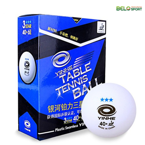 Quả bóng bàn Yinhe 40+ Gân Xanh Hộp Quả