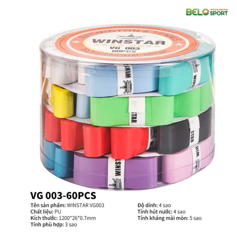 Quấn Cán Vợt Cầu Lông Winstar VG003