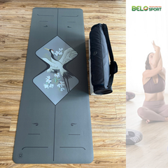 Thảm Tập Yoga Clover Họa Tiết