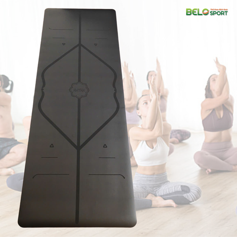 Thảm Tập Yoga Hatha Chất Liệu Cao Su