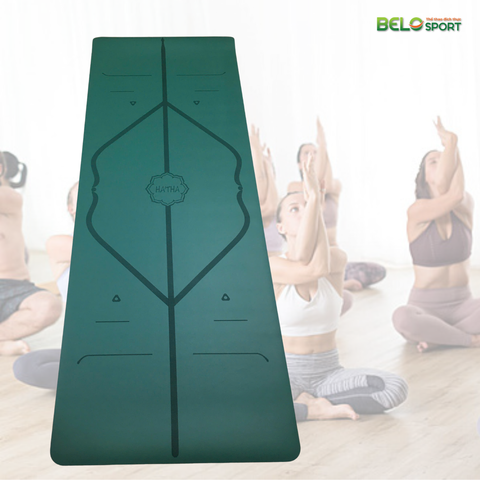 Thảm Tập Yoga Hatha Chất Liệu Cao Su