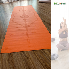 Thảm Tập Yoga Clover Họa Tiết Sơ Dừa