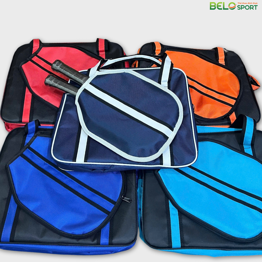 Túi đựng vợt Pickleball Đựng Được 2 Vợt Chất Liệu Vải Cao Cấp