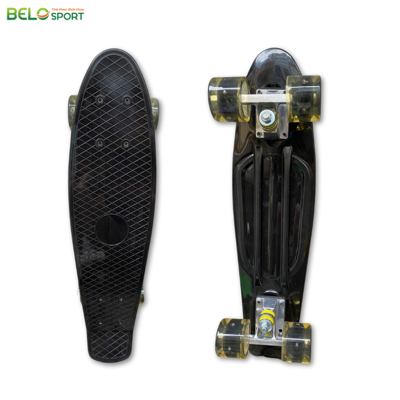 Ván Trượt Skateboard 201 Chất Liệu Nhựa Cao Cấp 56cmx15cm