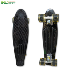 Ván Trượt Skateboard 201 Chất Liệu Nhựa Cao Cấp 56cmx15cm