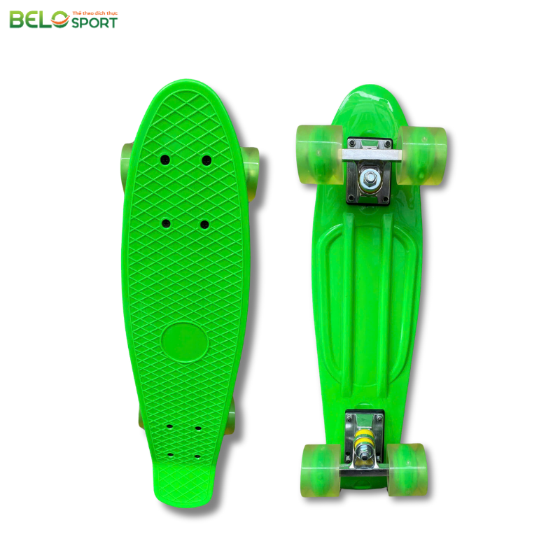 Ván Trượt Skateboard 201 Chất Liệu Nhựa Cao Cấp 56cmx15cm