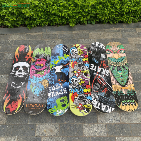 Ván Trượt Skateboard Chất Liệu Gỗ 80cmx20cm
