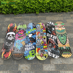 Ván Trượt Skateboard Chất Liệu Gỗ 80cmx20cm