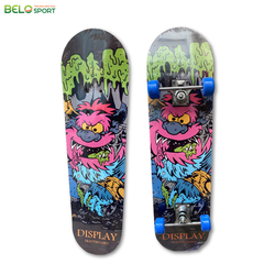 Ván Trượt Skateboard Chất Liệu Gỗ 80cmx20cm