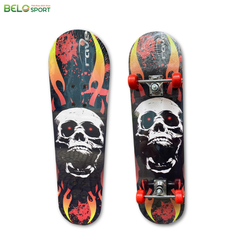Ván Trượt Skateboard Chất Liệu Gỗ 80cmx20cm