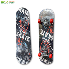 Ván Trượt Skateboard Chất Liệu Gỗ 80cmx20cm