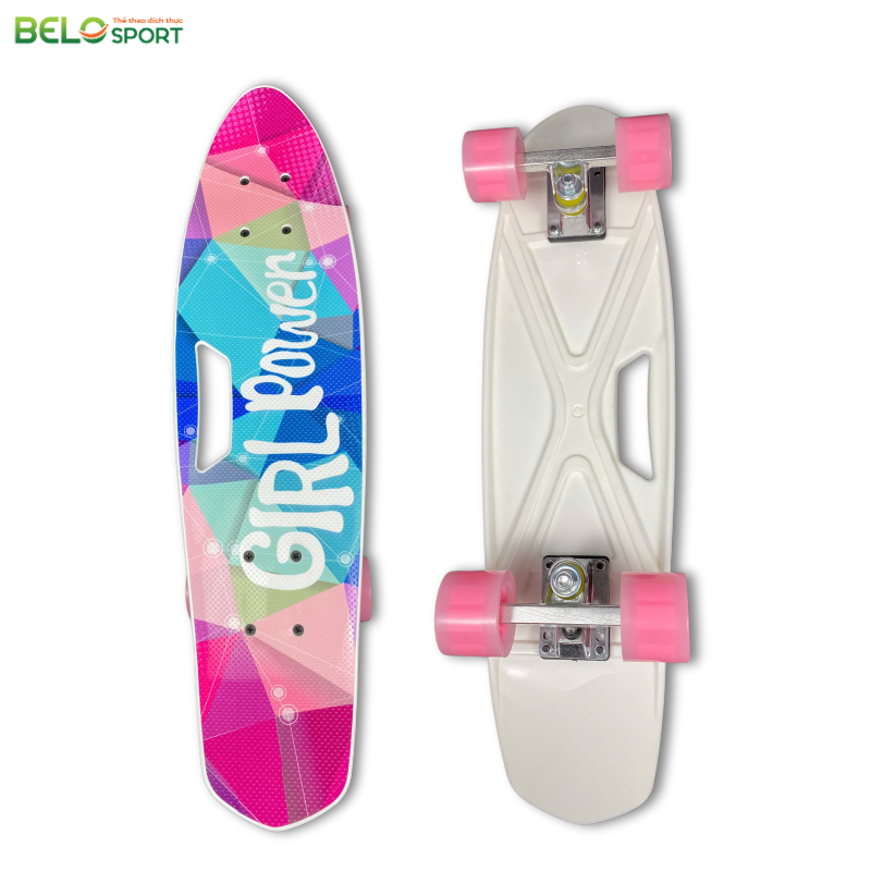 Ván Trượt Skateboard Hình Lớn Chất Liệu Nhựa Cao Cấp