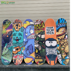 Ván Trượt Skateboard Chất Liệu Gỗ 65cmx15cm