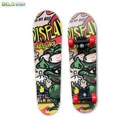 Ván Trượt Skateboard Chất Liệu Gỗ 65cmx15cm