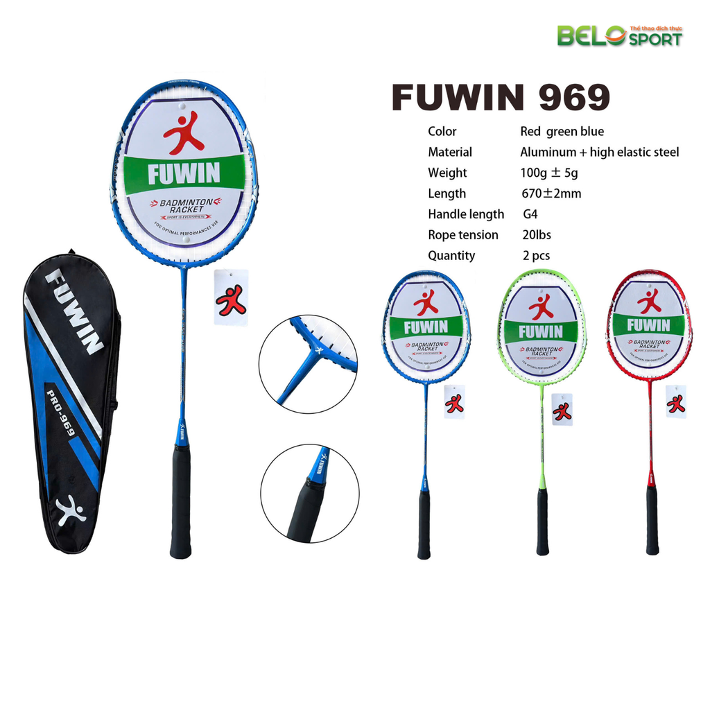 Vợt Cầu Lông FUWIN Pro 969