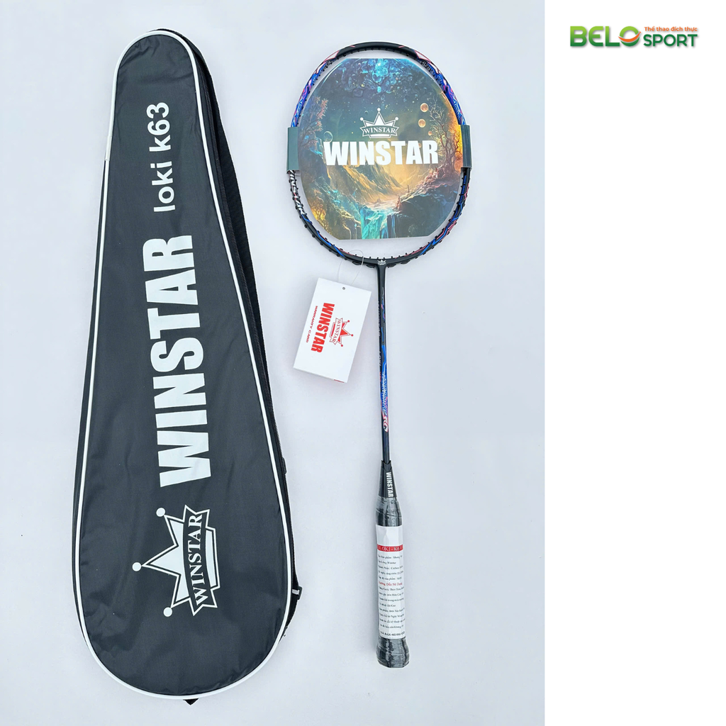 Vợt Cầu Lông Winstar Loki K63 Chính Hãng