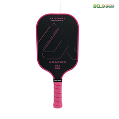 Vợt Pickleball Amasports Carbon 3K Màu Hồng