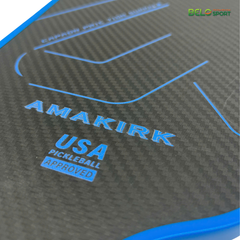 Vợt Pickleball Amasports Carbon 3K Màu Xanh