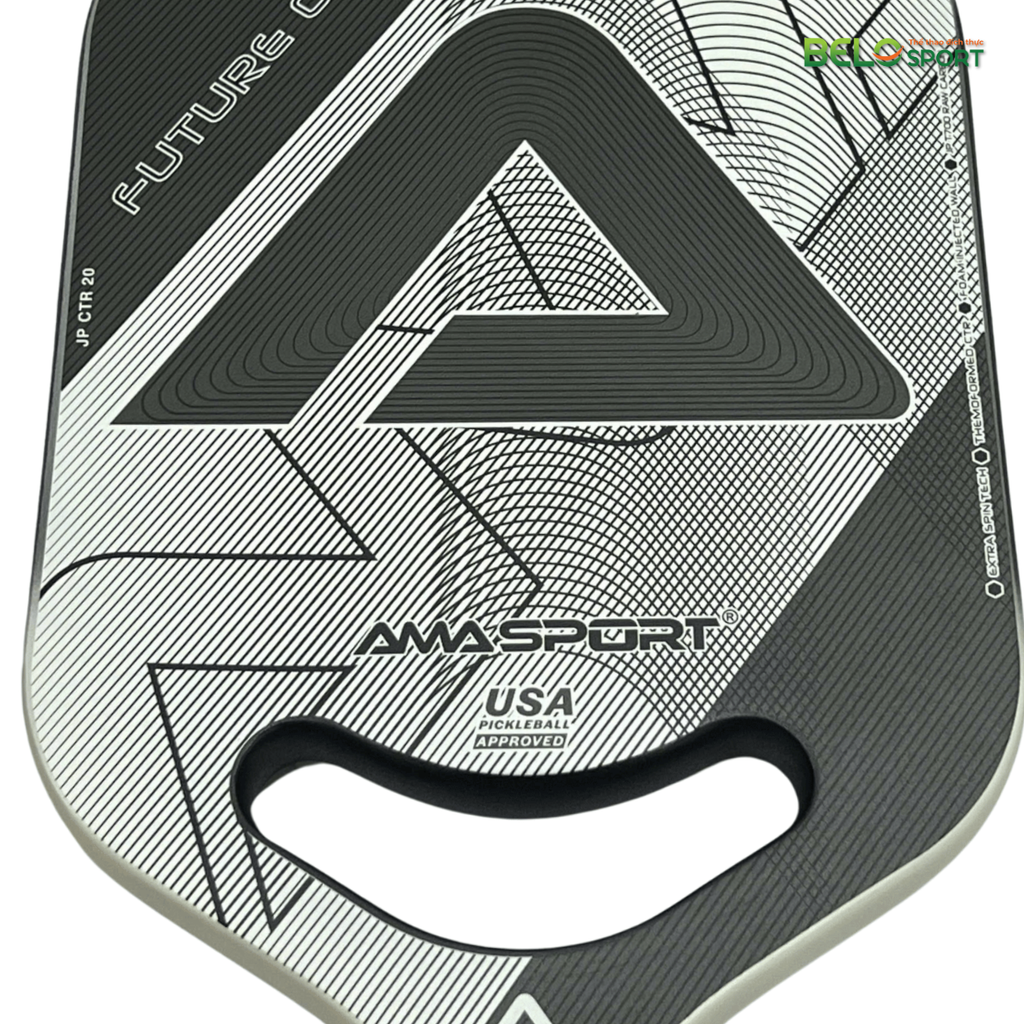 Vợt Pickleball Amaspots- Future 002 Green 20MM Màu Xám