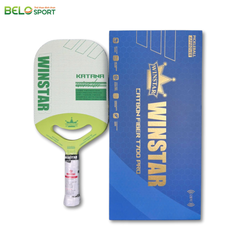 Vợt Pickleball Winstar Katana Carbon Fiber Grain - Màu Xanh Trắng