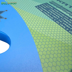 Vợt Pickleball Winstar Katana Carbon Fiber Grain - Màu Xanh Da