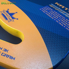 Vợt Pickleball Winstar Katana Carbon Fiber Grain - Màu Cam Xanh
