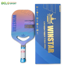 Vợt Pickleball Winstar Katana Carbon Fiber Grain - Màu Tím