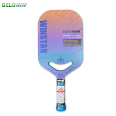 Vợt Pickleball Winstar Katana Carbon Fiber Grain - Màu Xanh Trắng