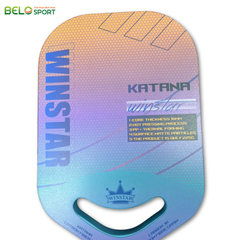 Vợt Pickleball Winstar Katana Carbon Fiber Grain - Màu Tím