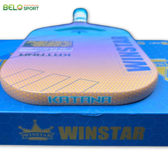 Vợt Pickleball Winstar Katana Carbon Fiber Grain - Màu Tím