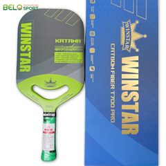 Vợt Pickleball Winstar Katana Carbon Fiber Grain - Màu Xanh Lá