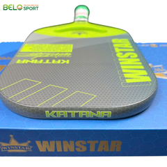 Vợt Pickleball Winstar Katana Carbon Fiber Grain - Màu Xanh Lá