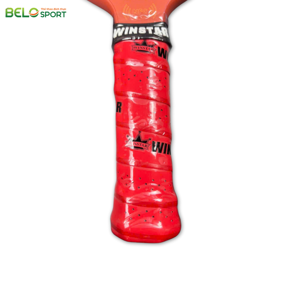 Vợt Pickleball Winstar Katana Carbon Fiber Grain - Màu Đỏ