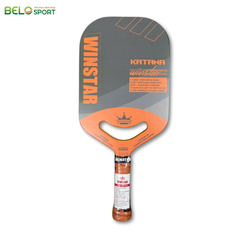 Vợt Pickleball Winstar Katana Carbon Fiber Grain - Màu Cam Xanh