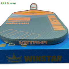 Vợt Pickleball Winstar Katana Carbon Fiber Grain - Màu Cam