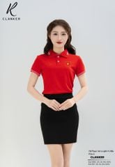 Áo Polo Thể Thao CLANKER Cờ Đỏ Sao Vàng