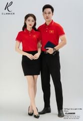 Áo Polo Thể Thao CLANKER Cờ Đỏ Sao Vàng