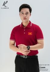 Áo Polo Thể Thao CLANKER Cờ Đỏ Sao Vàng