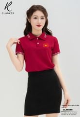 Áo Polo Thể Thao CLANKER Cờ Đỏ Sao Vàng