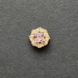  Charm đồng - charm hộp đa giác 