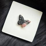  Điêu khắc đá - Hồ điệp Rhodonite 