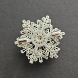  Charm đồng - charm hoa tuyết khổng lồ 