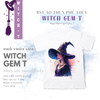  Áo thun Phù thủy Đá Quý - Witch Gem T 