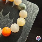  Vòng đá trơn - Thạch anh lông thỏ 