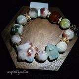  Vòng thiết kế - Tinh hà Sakura đỏ xanh 
