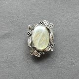  Charm đính đá - Labradorite Hắc nguyệt quang 