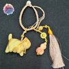 Charm gỗ - Dây treo mèo gỗ hồ lô