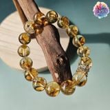  Vòng đá trơn - Honey Citrine 