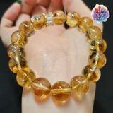  Vòng đá trơn - Honey Citrine 